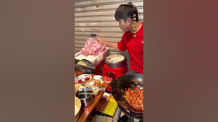 江西宜春炒粉，馬路邊的袁州州小排擋，來一份微微辣感受一下 #地方特色美食 #江西炒粉 #探店 #food #美食