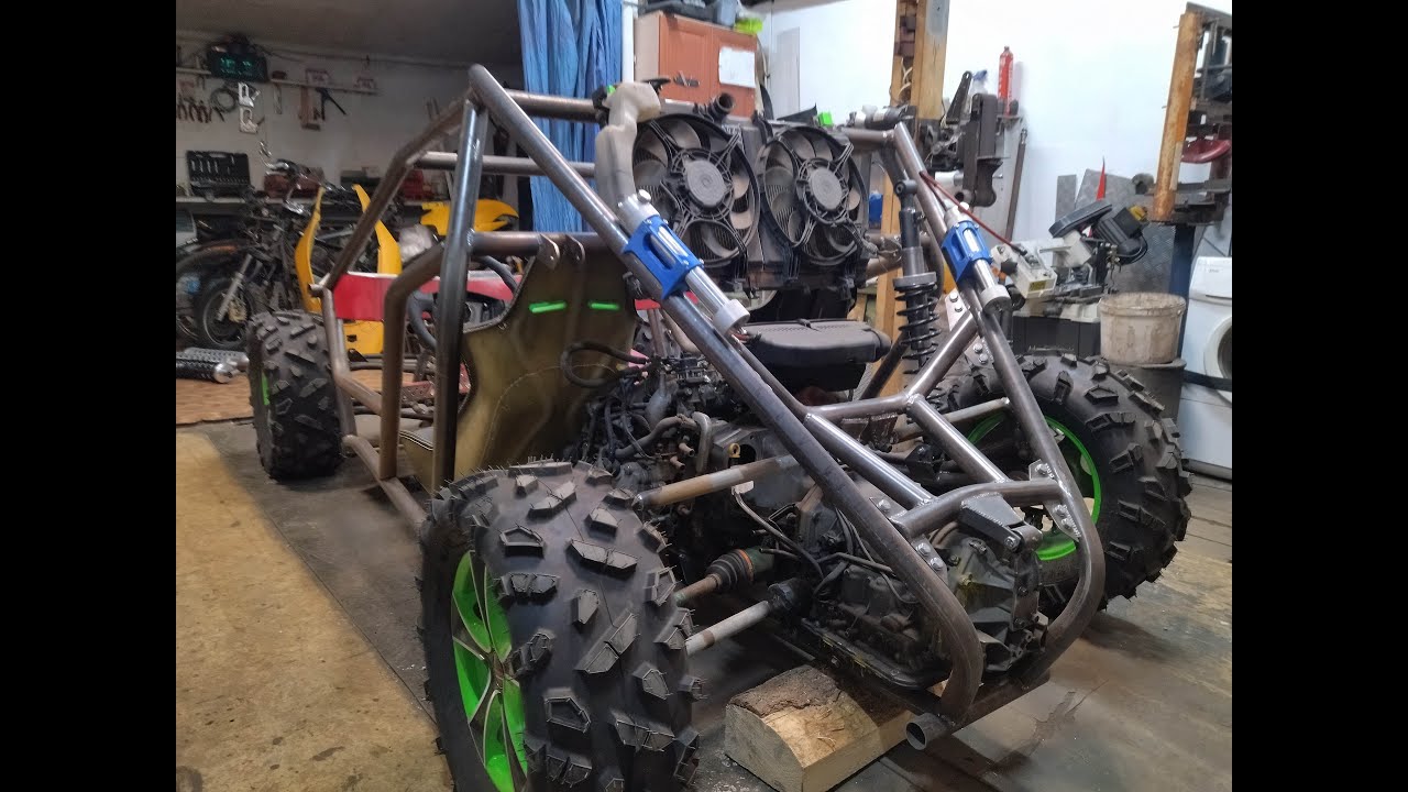 Самодельные задние фары на Багги - YouTube