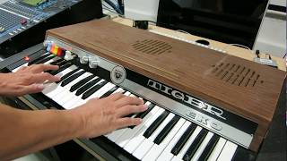 Eko Tiger Synth Organ Keyboard Demo - 60S 70S Vintage