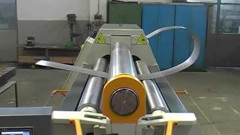 4R HS 20-260 NC four Roll elliptical Plate Bending