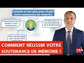 Comment russir votre soutenance de mmoire 