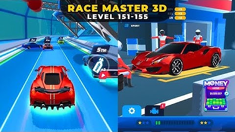 Race Master 3D Gameplay Level 151 - 155