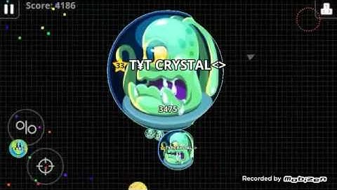 Agar.io gameplay #2 teaming with random people