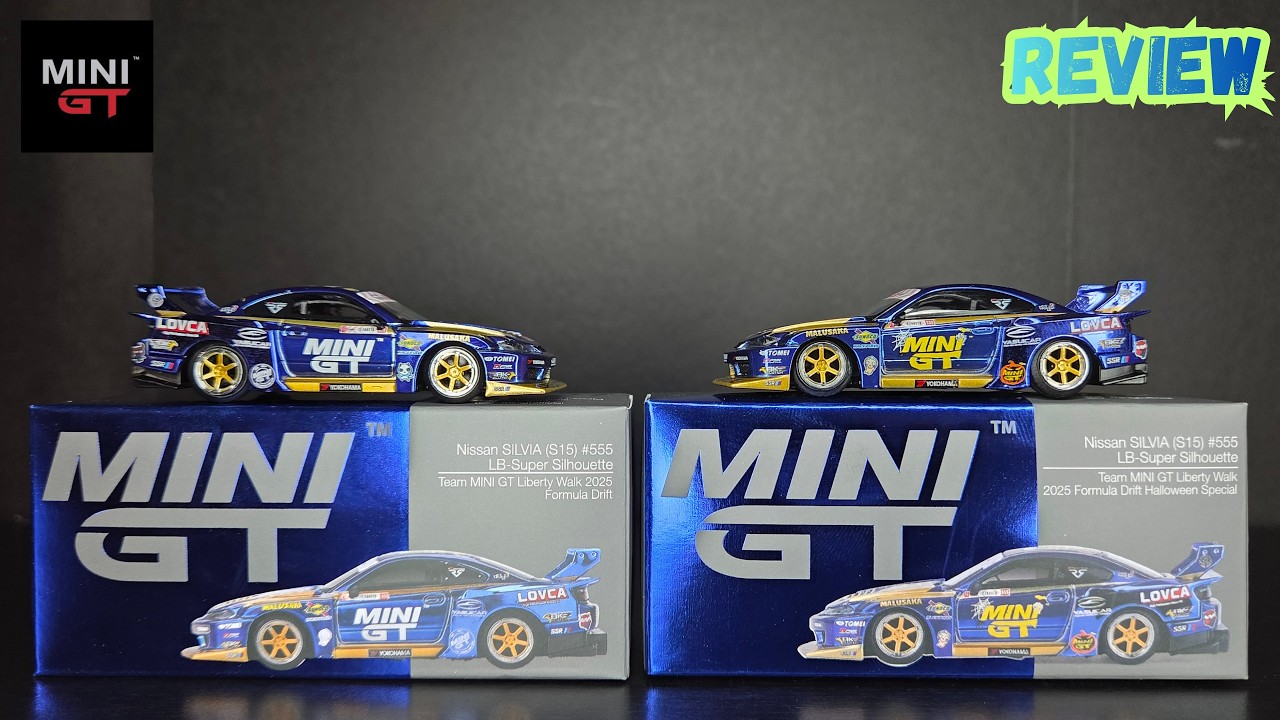 Mini GT - Nissan Silvia S15 Silhouette Formula Drift 2025