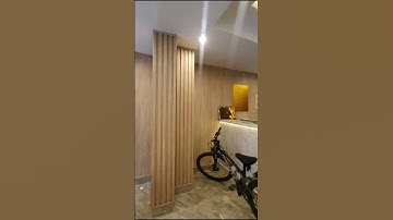 Cải tạo vách lễ tân khách sạn như mới bằng "tấm nhựa ốp tường" | Hoàng Đình Việt #shorts