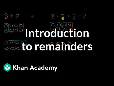 Introduction to remainders