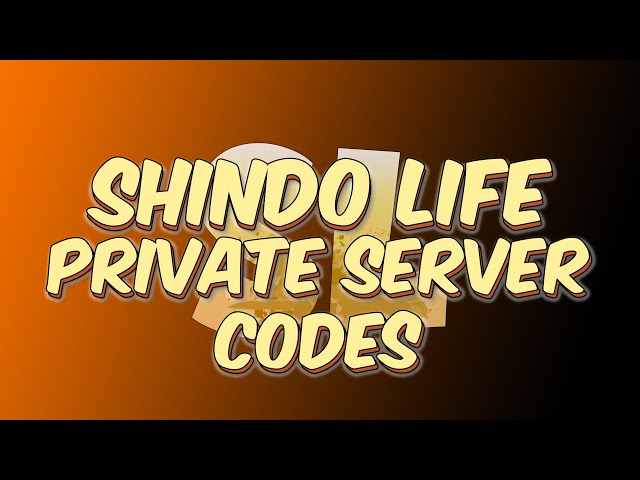 Shindo Life – Private Server Codes List 2022: All Locations