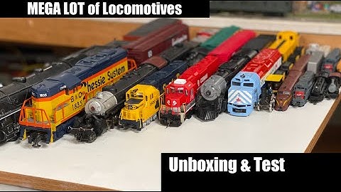 MEGA Vintage Locomotives Mail Unboxing Three - And So Much More!!