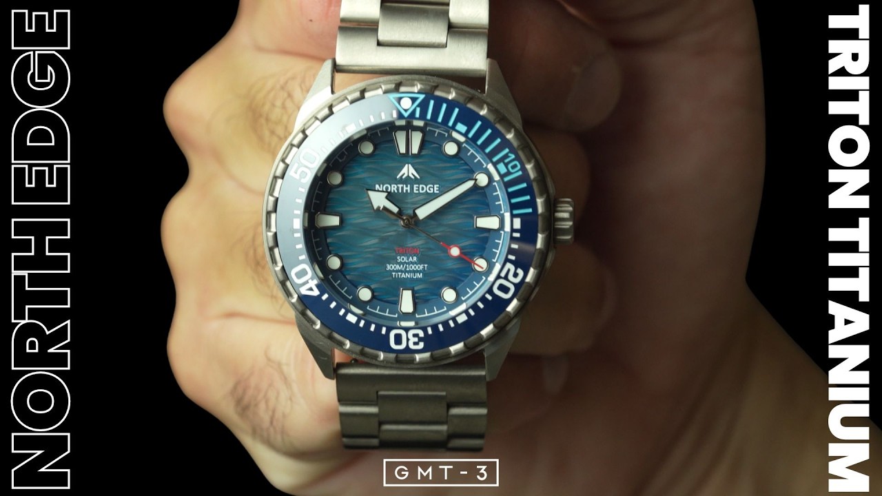 Relógio Para MERGULHAR, FULL TITÂNIO, e Por Menos de 700 Reais??? Apaixone-se Pelo North Edge Triton