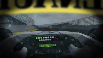 F1 2009 Valencia 1st Wet practice session rFactor F1RL 2009 Fernando Alonso Onboard