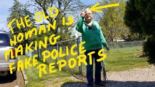 Woman Her Diapers Change To Police Call. Dog Scared Her.