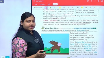 Computer | Class 5 | Conditional Blocks in Scratch