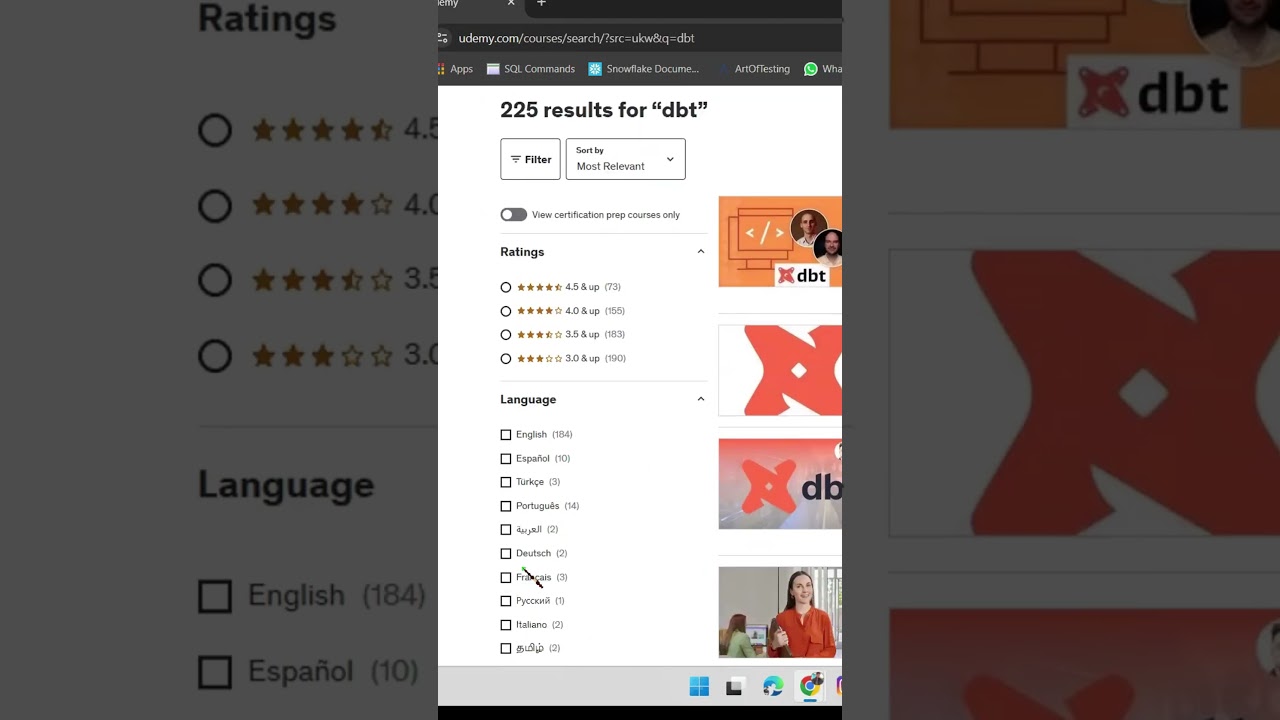 How to Purchase DBT Tamil Video through Udemy