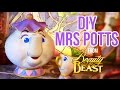 Disney DIY MRS POTTS / MRS SAMOVAR TUTORIAL from Beauty and the Beast ENG/FR