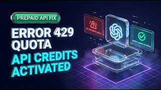 Fix OpenAI API Error 429: You Exceeded Your Current Quota in 60s
