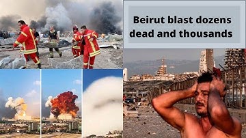 Beirut explosion  New Video shows new angle of the massive blast