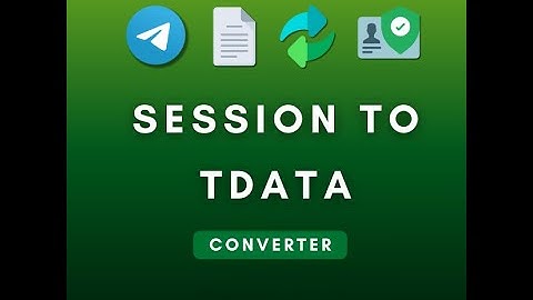 Convert Telegram Sessions to TData Instantly - Simplify Your Account Management......!