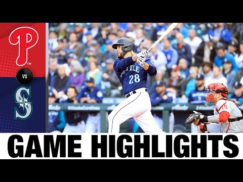 Phillies vs. Mariners Game Highlights (5/10/22) | MLB Highlights