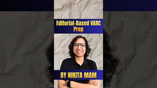 CAT 2026: 1st Session TODAY | Editorial Analysis | Nikita Mam Rodha