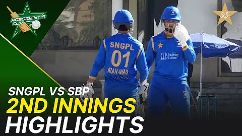 2nd Innings Highlights | SNGPL vs SBP- President's Cup Grade I 2025-26 | PCB | M2V1K