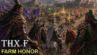 BUG TROOPS FARM HONOR THANKS TO MR.F!!!! THREE KINGDOMS WORLD CONQUEST!!!