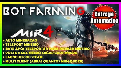 GrenaBot | Mir4 Bot Mining | Auto Farmer | MultiAccounts