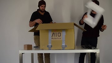 ZEUS 3D Printer unboxing and test