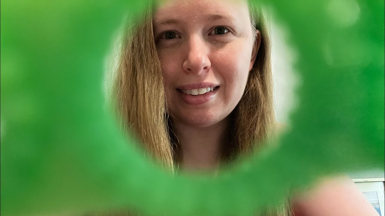 ASMR eye exam appointment soft spoken