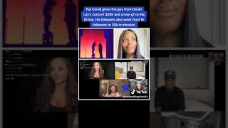 Kai Cenat gifts $20k, new girlfriend guy from Omah Lay’s concert