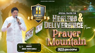 LIVE HEALING PRAYER HOUR FROM PRAYER MOUNTAIN (11-05-2024) || Ankur Narula Ministries