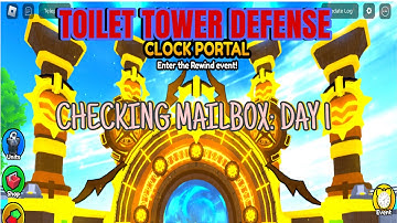 TOILET TOWER DEFENSE: checking mailbox: day 1