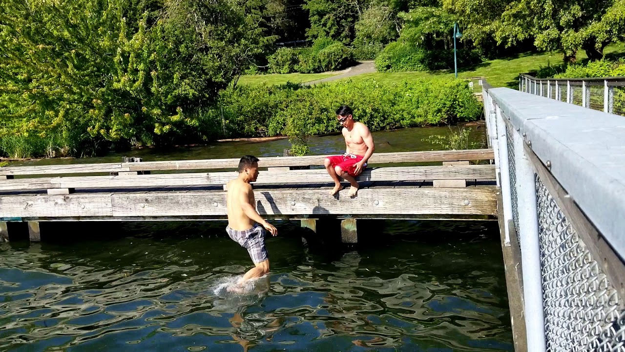 Fishing and BBQ at Coulon Park, Lake Washington | Tri Nguyen