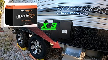 New Adventure Installing A New Battery Box On The New Caravan For Lithium Batterys