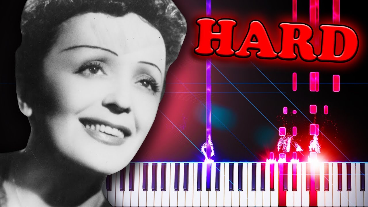 Édith Piaf - La Vie en rose - Piano Tutorial