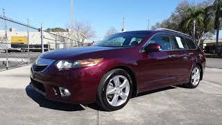 SOLD 2012 Acura TSX Sport Wagon I-VTEC One Owner Meticulous Motors Inc Florida For Sale