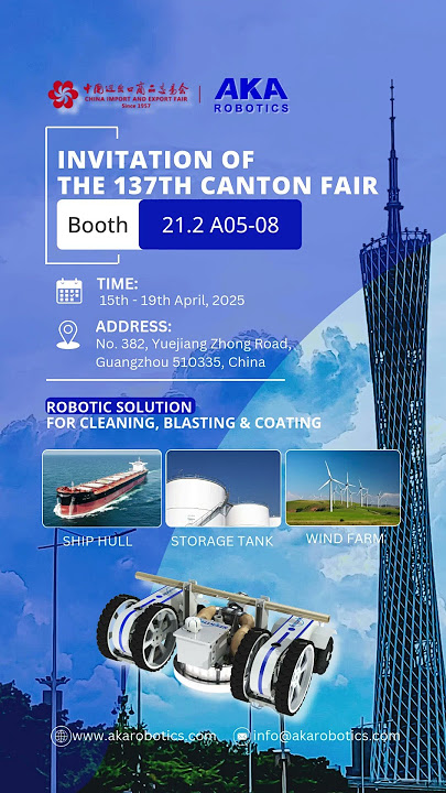AKA Robotics Invitation of Canton Fair 2025
