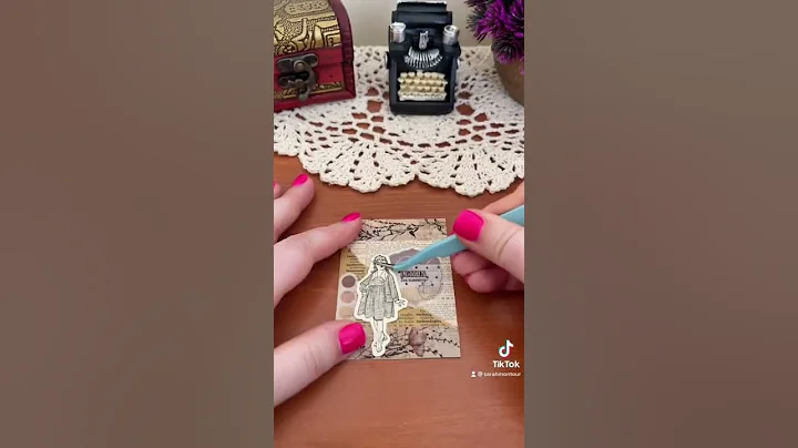 ASMR Mini Journal with Me! #scrapbooking #journaling #asmr #journalwithme