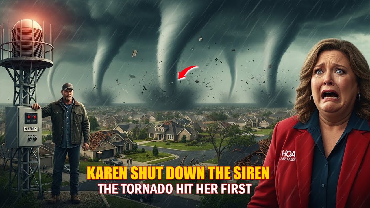 Член ТСЖ Карен отключила мою сирену оповещения о торнадо — после чего торнадо сначала ударил по е...