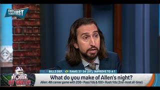 Josh Allen Was NOT GREAT With Buffalo Bills 🤯 Nick Wright REACTS | FIRST THINGS FIRST | NFL