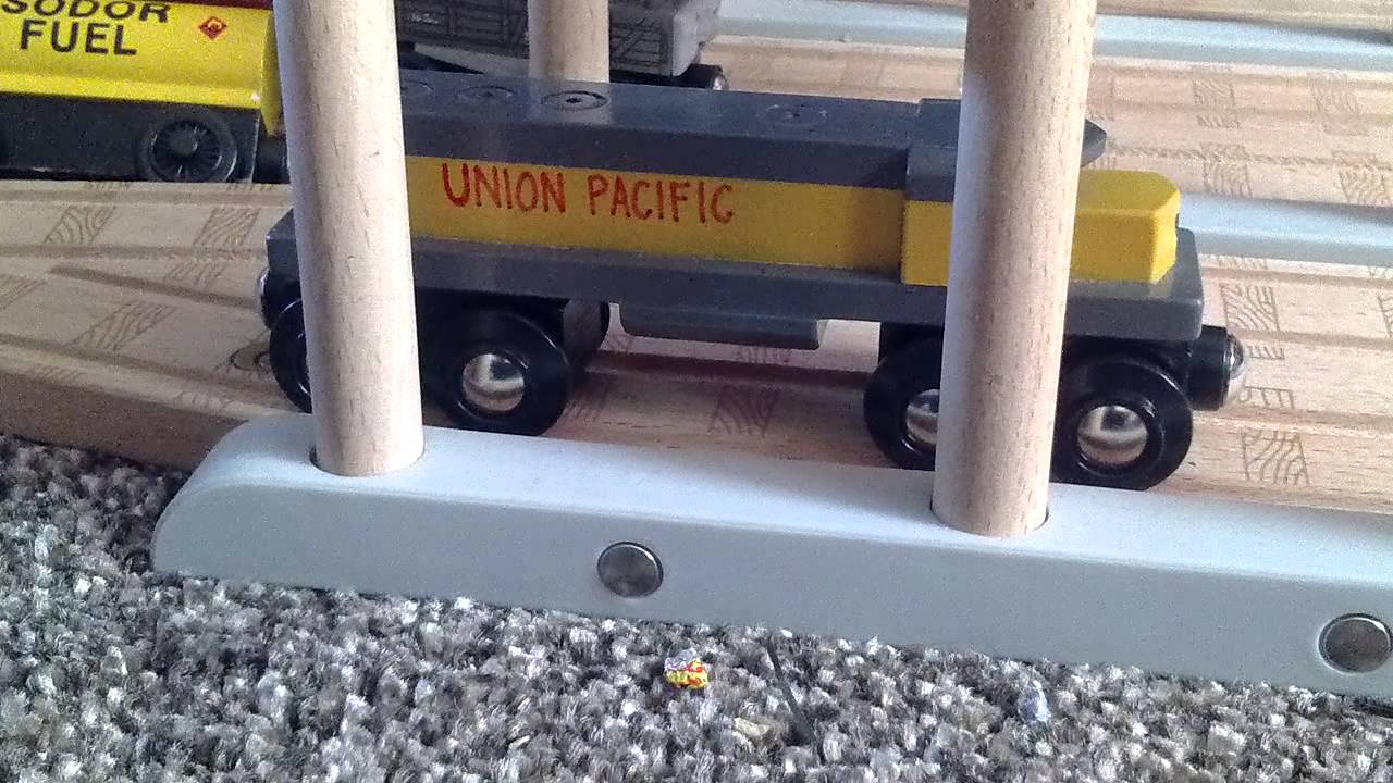 Wooden trains YouTube