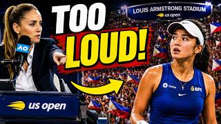 The Umpire Had To Step In: The Moment Alex Eala's Crowd Got a Warning in Game Four screenshot 1