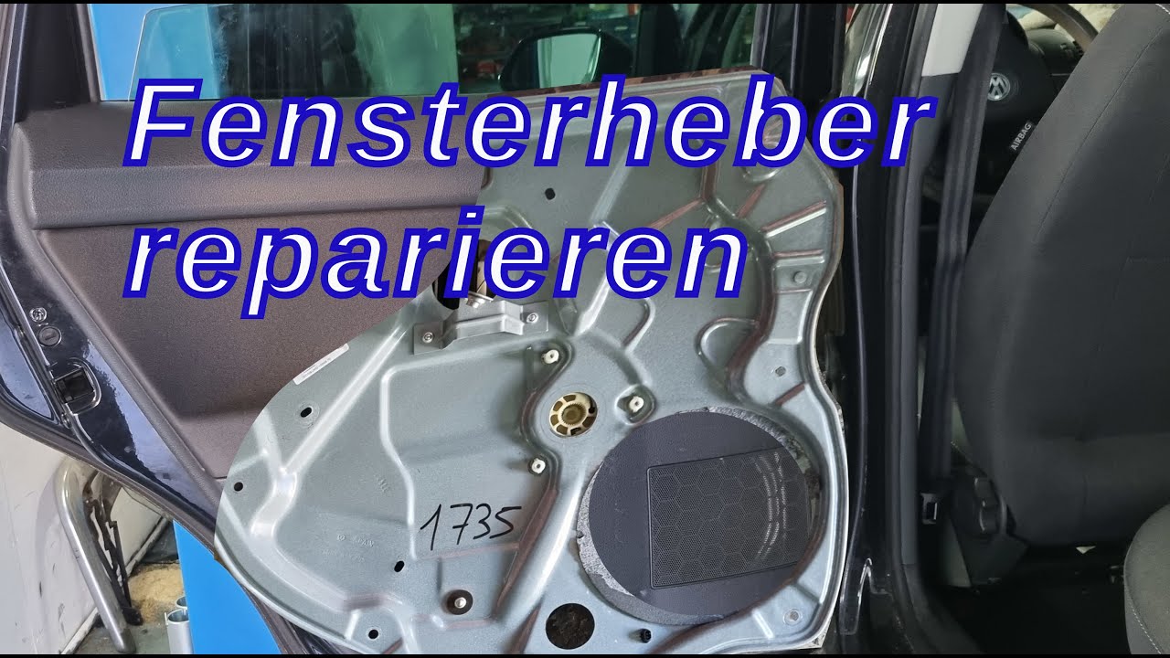 Vw Polo Fenster Geht Nicht Mehr Runter Fensterheber reparieren am Bsp. VW Polo - YouTube