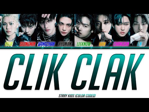 AI COVER HOW WOULD STRAY KIDS SING CLIK CLAK BY BABYMONSTER COLOR CODED 