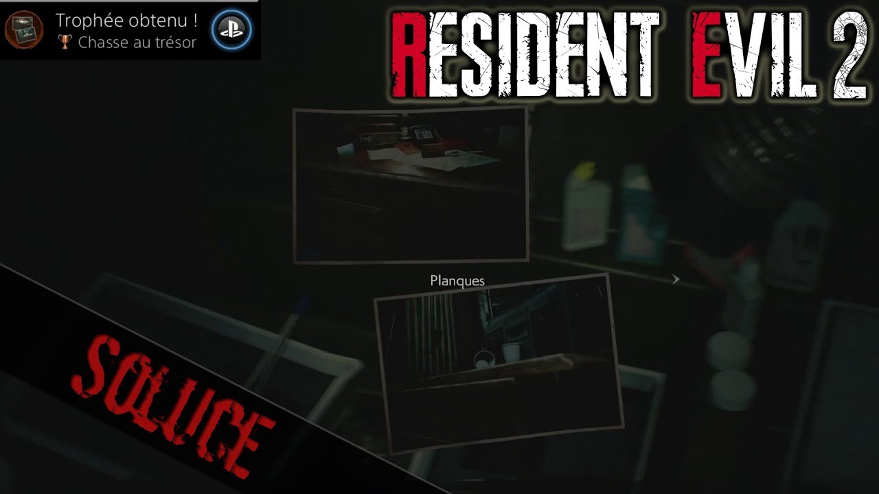 Resident Evil 2 Remake Pellicule + Objets Cachés pour le