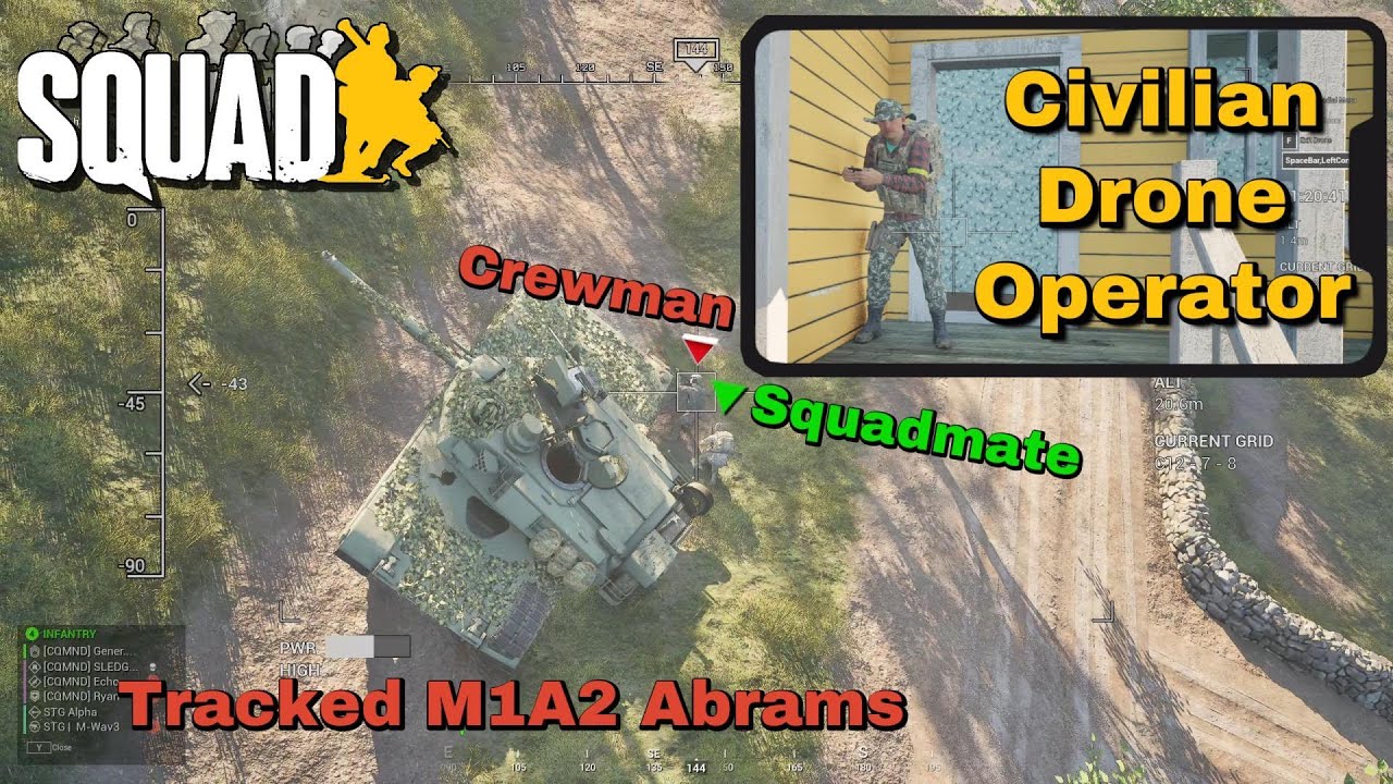 Оператор гражданского дрона | Полный матч отряда