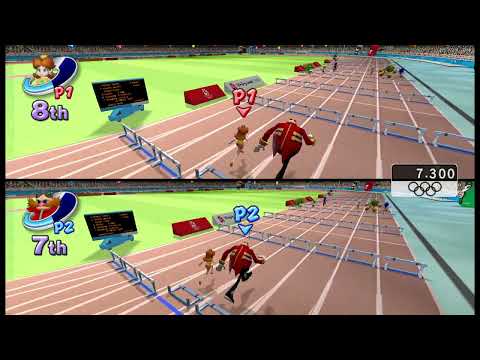 M S At The Olympic Games Daisy Dr Eggman Fails In Free 8 Circuit Athletics Track Events