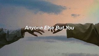 Anthony  De La Torre &amp; Lana Condor - Anyone Else But You (Lyrics)