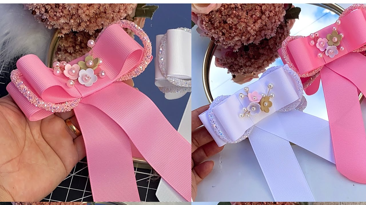 Laço 3D para fim de ano estilo coquete/ lindo e econômico 