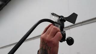Calibrating Vantage Pro 2 Anemometer.