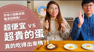 超貴的蛋真的有比較好吃嗎【腦波弱開箱】EP24